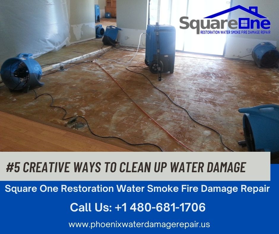 5 Creative Ways to Clean Up Water Damage