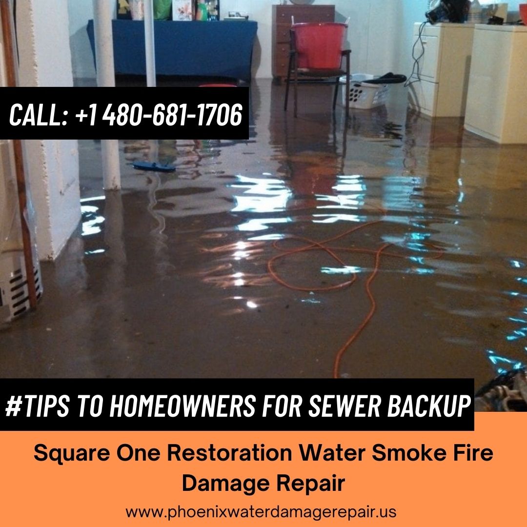Tips to Homeowners for Sewer BackUp.