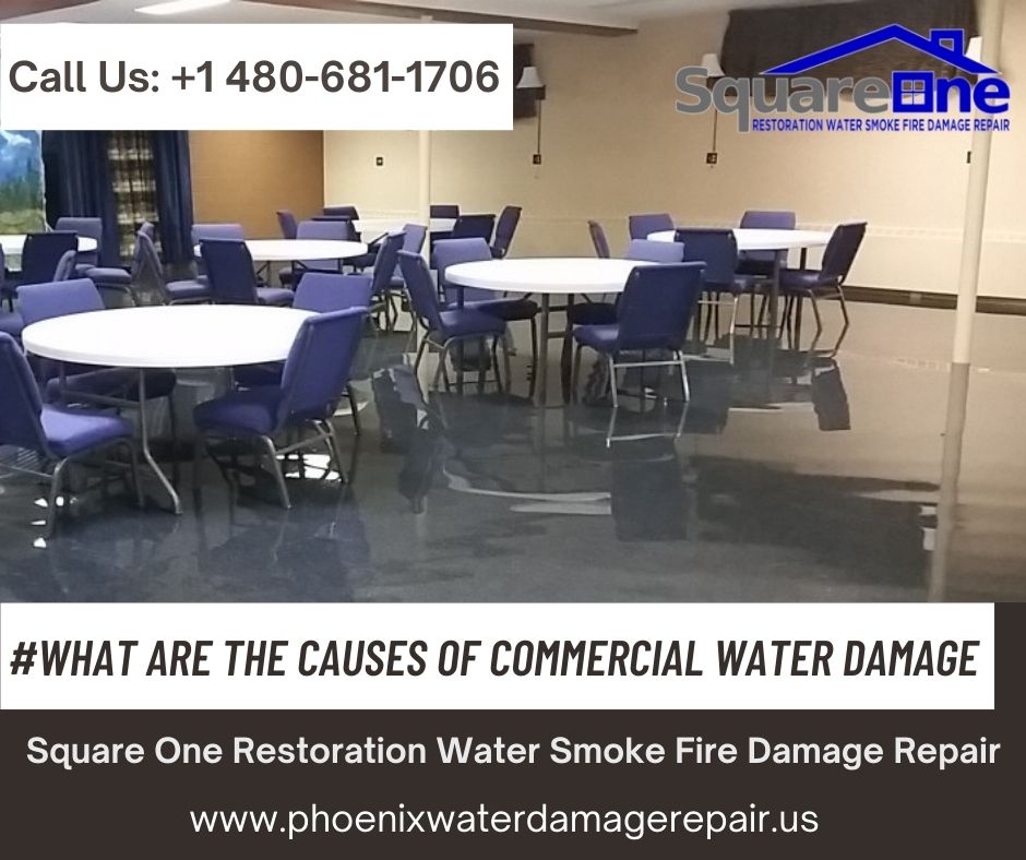 What are the Causes of Commercial Water Damage